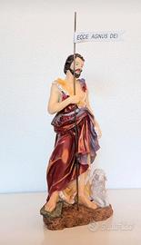 statuina di San Giovanni Battista 36 cm 