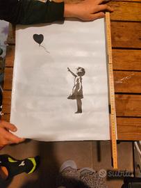 stampa di Banksy 