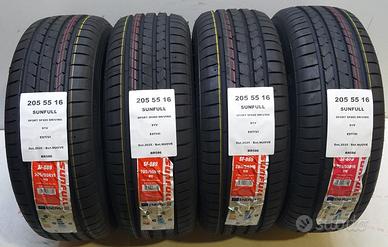 4 GOMME 205 55 16 SUNFULL BR586