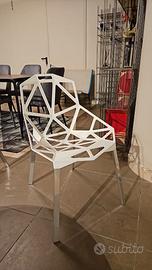sedia magis chair one bianco
