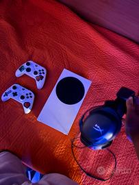 xbox series s+due controller