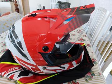 Casco moto bambino Ls2 Phioneer taglia S 
