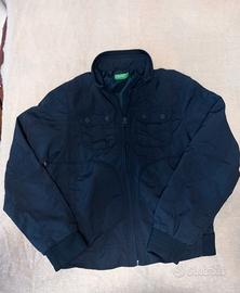 GIUBBOTTO PRIMAVERILE BLU DI BENETTON