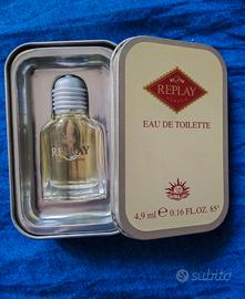 Miniatura profumo Morris Replay 4,9ml vintage
