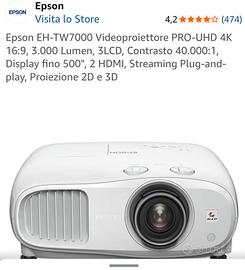  PROIETTORE EPSON tw7000 4k 