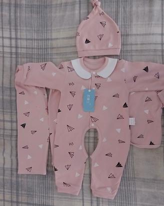 set abbigliamento bambina neonato 