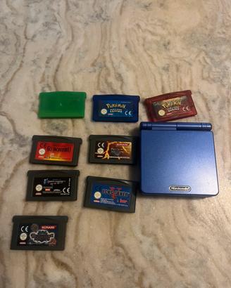 Game boy sp + giochi
