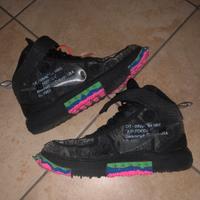 Nike af1 mid black x Off White