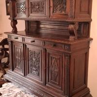 Spendida credenza alta d'epoca