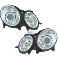 FARI PER MERCEDES CLASSE E W211 02-06 LENTE CROMAT