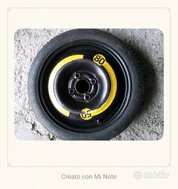 ruotinoo di scorta golf 3 serie