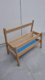 IKEA FLISAT espositore per libri bambini, legno co