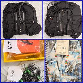 Attrezzatura SUB, materiale SUB, diving