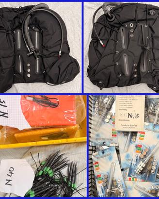 Attrezzatura SUB, materiale SUB, diving