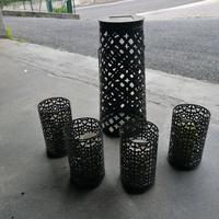 Portacandele da giardino