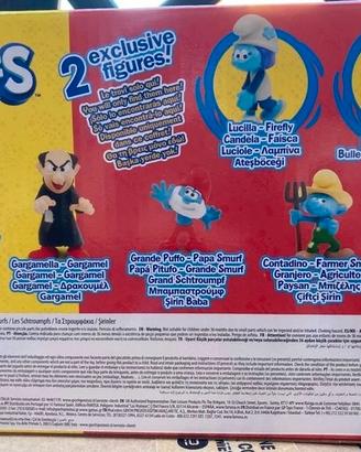 Lotto Puffi The Smurfs Grande Puffo Gargamella Bir