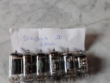 valvole per radio TV amplificatori d'epoca