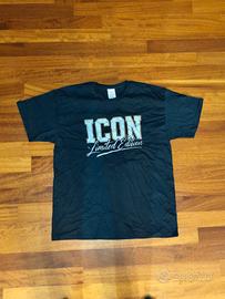 T-shirt nera nuova – 100% cotone