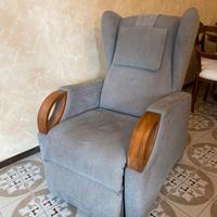 Poltrona relax alzapersone due motori mod VALENCIA