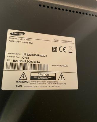 TV LED 22’ SAMSUNG