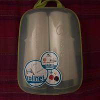 Rete da ping pong con custodia porta racchette