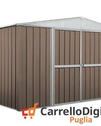 Box in lamiera di Acciaio 360x260cm 9mq tortora