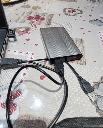 hdd esterno hitachi 250gb