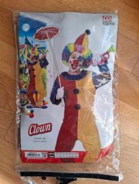 Vestito carnevale da Pagliaccio 8 - 10 anni 