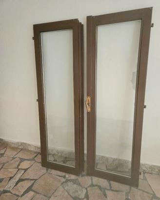 SERRAMENTO LEGNO 2 ANTE 90x145