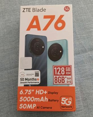  smartphone ZTE A76 sigillato
