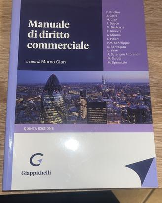 Manuale di diritto commerciale