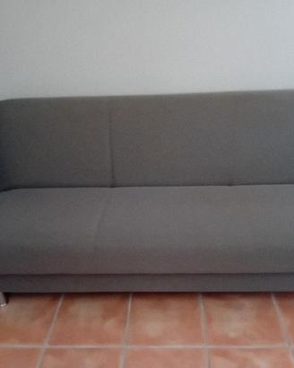 divano letto apribile con cassetto sotto