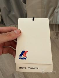 kway invernale antipioggia con capouccio taglia xl