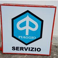 insegna piaggio Bifacciale 