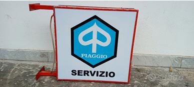 insegna piaggio Bifacciale 
