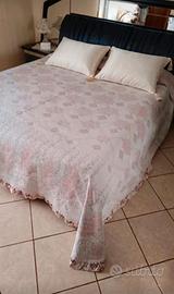 coperta matrimoniale cotone jacquard double face