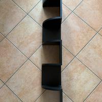 Mensola angolare da muro zigzag