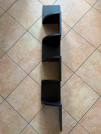 Mensola angolare da muro zigzag