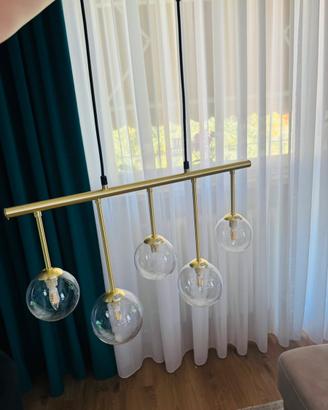 Lampada a sospensione in vetro