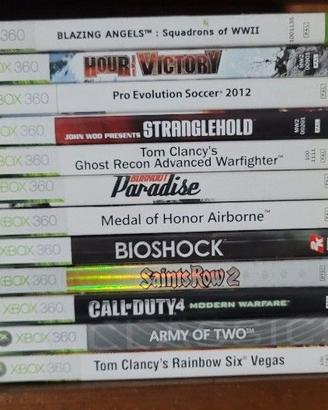 10 Giochi XBOX 360 Completi ITA Solo in Blocco!