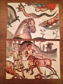 Cartoline mosaici Villa Romana Piazza Armerina 