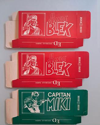 Raccoglitori per strisce a Fumetti MIKI e BLEK.
