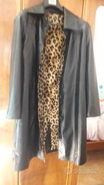 Giubbotto lungo Similpelle