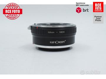 Adattatore Nikon F - Sony E