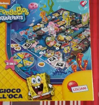 Gioco dell'oca spongebob squarepants liciani