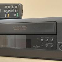 VIDEOREGISTRATORE LETTORE VHS SUPERFERMOIMMAGINE+T