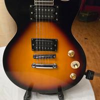 chitarra tipo les Paul trasmettitore e multieffett