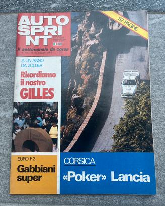 Auto Sprint. N.19 10-16 maggio 1983