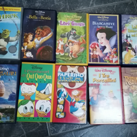 9 VHS Disney 1 dreamworks