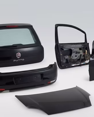 ricambi carrozzeria fiat grande punto nera